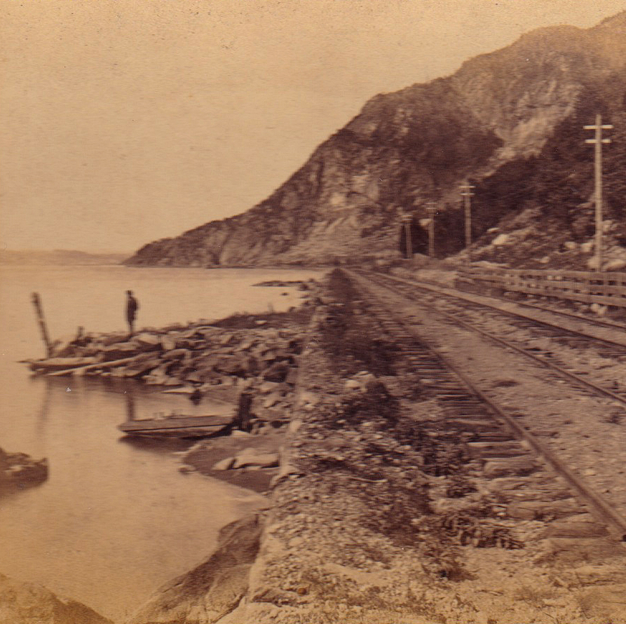 Breakneck from the South. From the stereoview published by E. & H. T. Anthony & Co.
