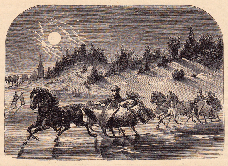 Sleigh Riding on the Hudson