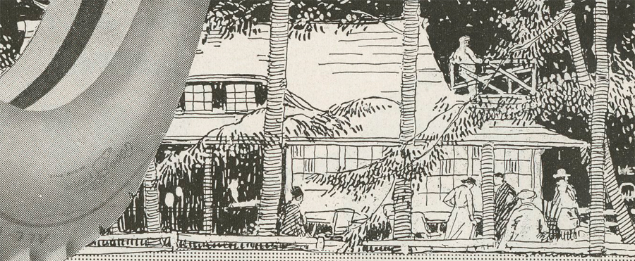 Detail of Nikko Inn from the ad above. Click the image to enlarge it.