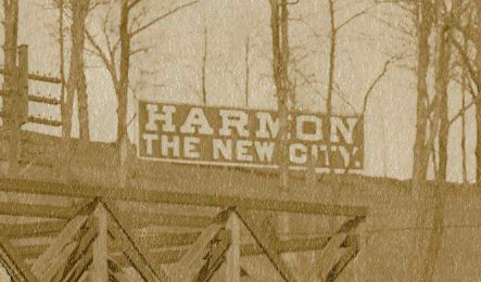 Harmon Sign Detail