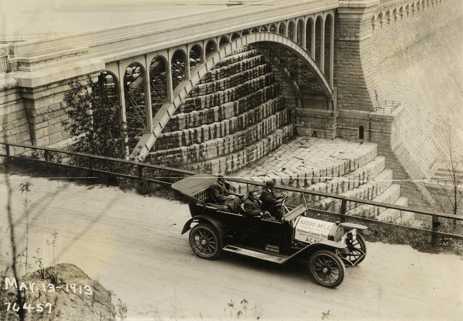 New Croton Dam, May 13, 1913. Courtesy of the Detroit Public Library, National Automotive History Collection.